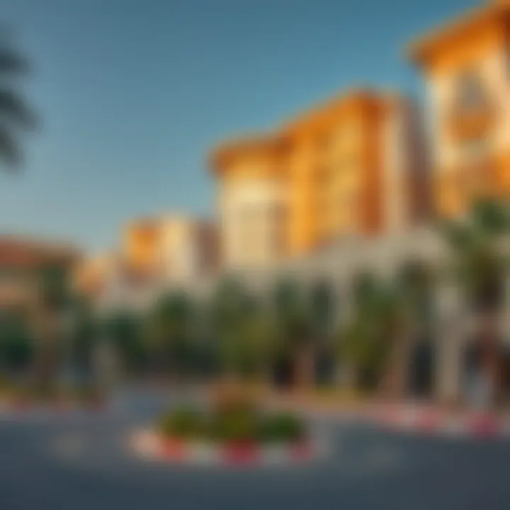Surrounding area of Abdul Rasool Building illustrating the vibrant neighborhood