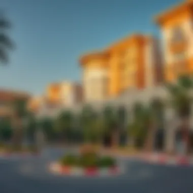 Vibrant Neighborhood Around Abdul Rasool Building Surrounding area of Abdul Rasool Building illustrating the vibrant neighborhood