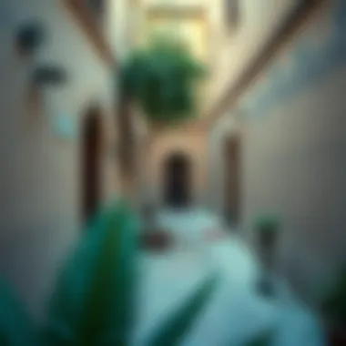 Quaint Alleys of Al Fahidi Narrow alleys and courtyards of Al Fahidi District