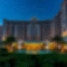 Luxurious exterior view of Al Forsan Khalifa Resort