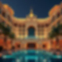 Stunning architectural design of Al Waha Dubai