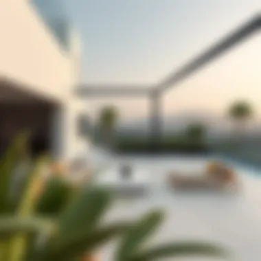 Inviting Outdoor Terrace Area in Arabella Spacious outdoor terrace in Arabella Mudon