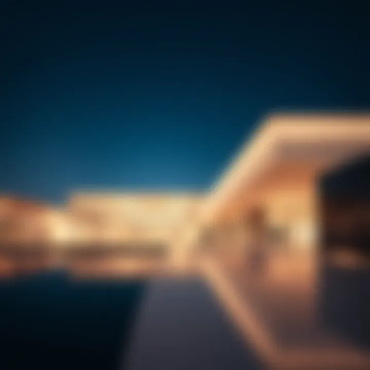 The Louvre Abu Dhabi displaying contemporary architecture