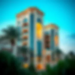 Stunning view of Bab Al Rayan’s architectural design