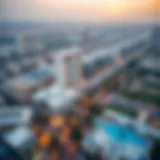 Aerial view of Barsha 2 showcasing its urban landscape