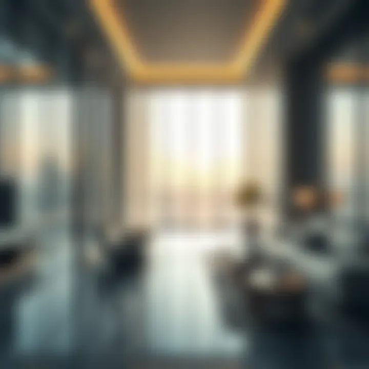 Sustainable Living Interiors of the Binary Tower Interior view of the Binary Tower highlighting sustainable living features