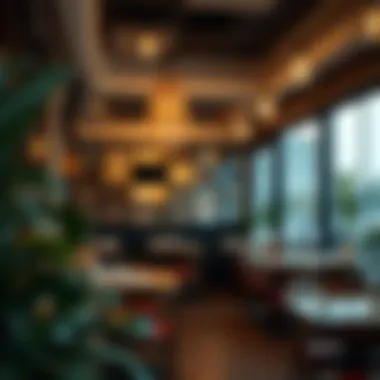 Inviting Café Ambiance Cozy café atmosphere inviting relaxation