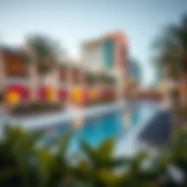 Community Amenities in Deira Palm Vibrant community amenities in Deira Palm, illustrating lifestyle offerings for residents.