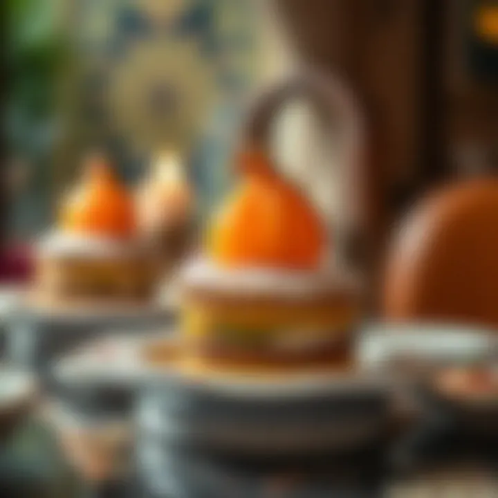 Cultural Heritage in Dessert A beautifully crafted Indian dessert reflecting cultural heritage