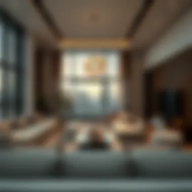 Inside a Luxury Apartment: The Essence of Dubai Living Modern apartment interior reflecting Dubai's upscale lifestyle