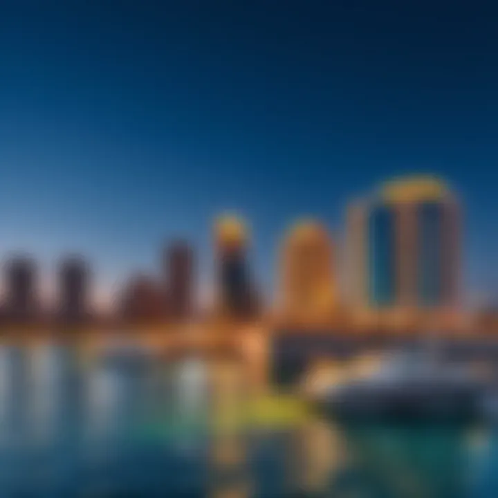 Waterfront Scenery of Emaar Beachfront Stunning waterfront scenery of Emaar Beachfront