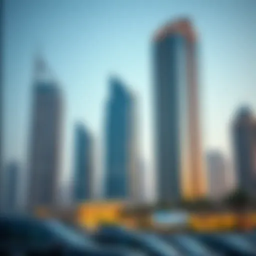 Modern skyscrapers in Dubai's skyline representing Emaar's architectural contributions