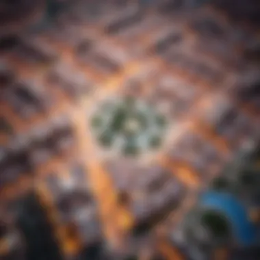 Investment Opportunities within Emaar's Developments Aerial view of Emaar's integrated communities depicting investment potential