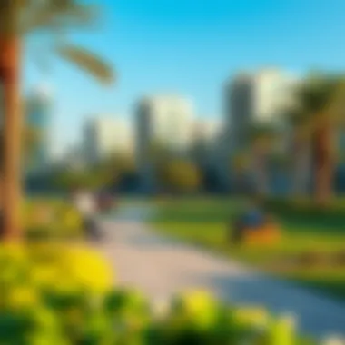 Recreational Areas in النهدة Green parks and recreational areas in النهدة promoting a healthy lifestyle