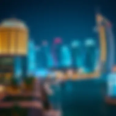 Prime location of Bayline by Emaar within Dubai's urban landscape