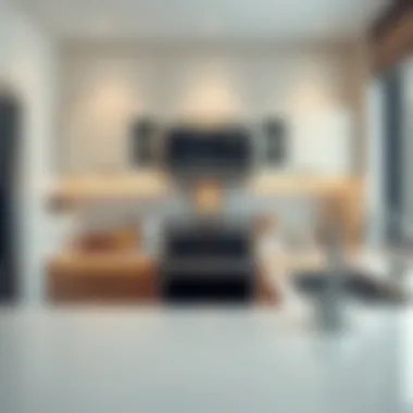 Modern kitchen equipped with top-notch appliances