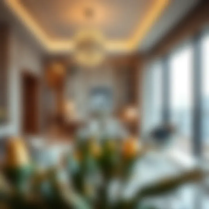 Luxurious interior design of a residential unit in Blvd Heights