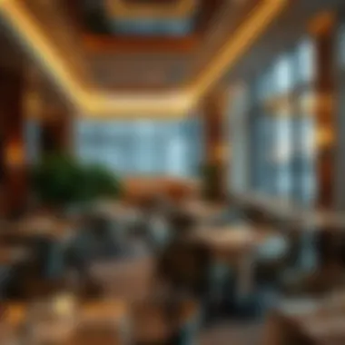 Ambiance of مطعم مشاوي السلطان Elegant dining ambiance of مطعم مشاوي السلطان