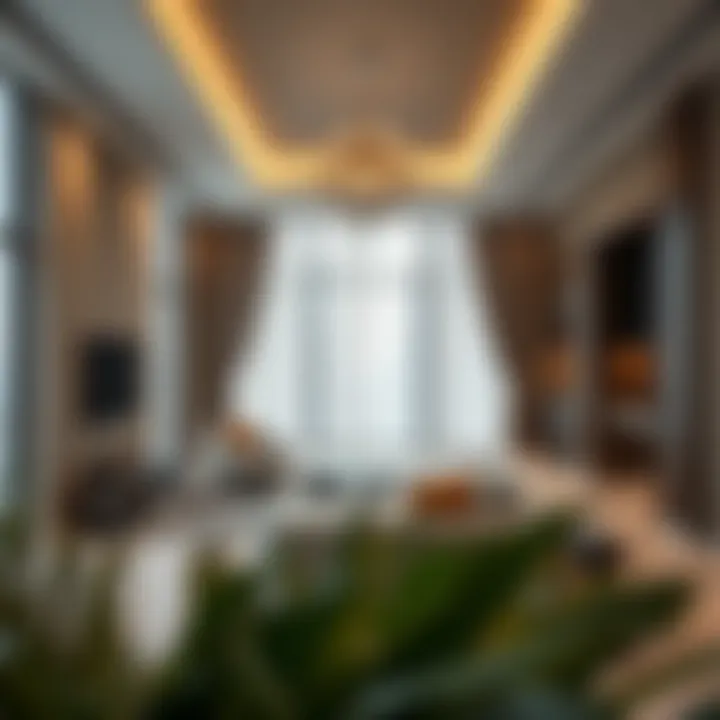 Interior of a luxury apartment in Damac Verona