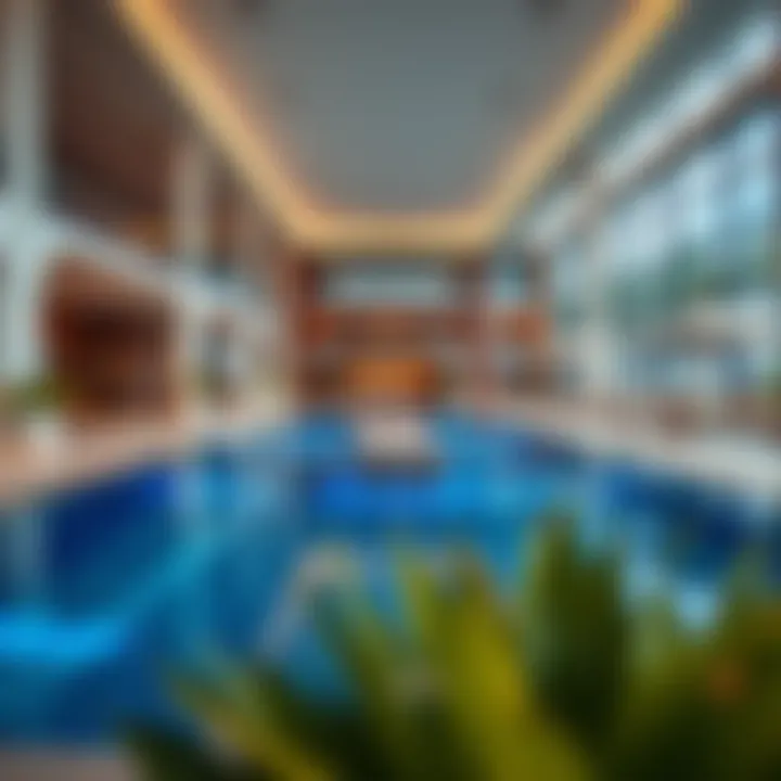 Recreational facilities at Dubai Oasis Residence enhancing lifestyle