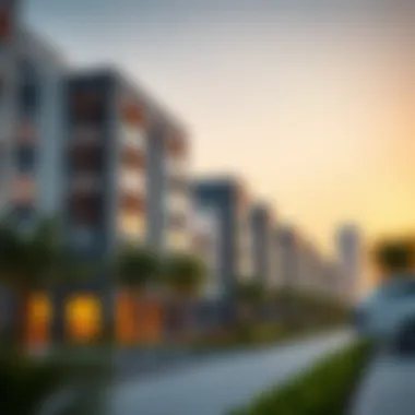 Stylish residential units in Etihad Plaza highlighting contemporary design