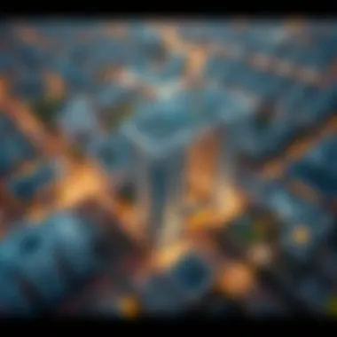 Al Yasmeen Building Location Overview Aerial view of Al Yasmeen Building highlighting its strategic location