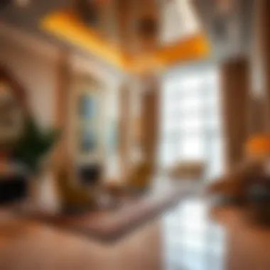 Elegant Interior Design of Golden Star UAE Luxurious interior showcasing high-end finishes and design