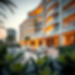 Stunning architectural design of Lucky 1 Residence