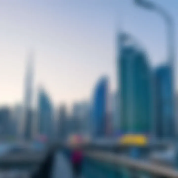 Stunning skyline of Dubai showcasing modern architecture