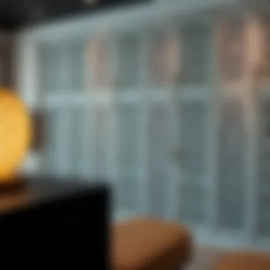 Trendy Loft Partition with Intricate Patterns Trendy loft partition with intricate patterns