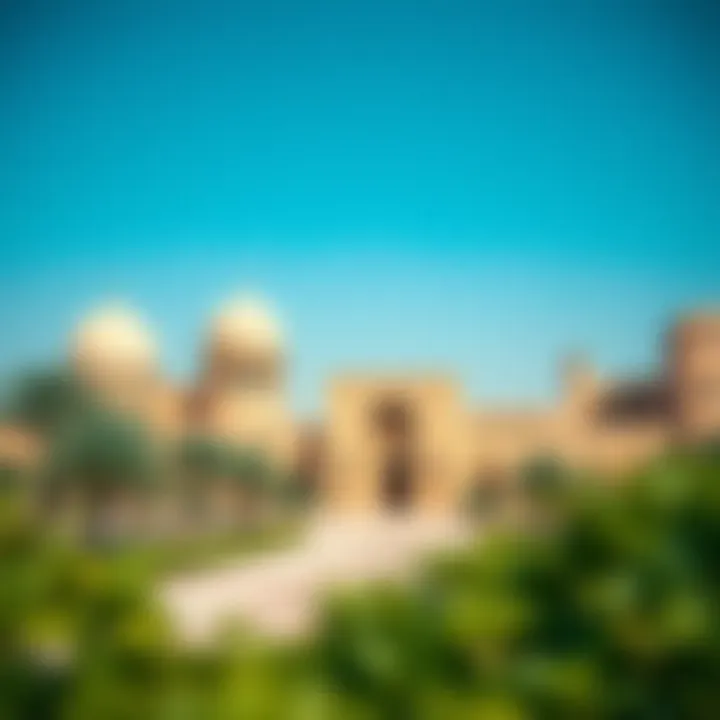 Historic landmarks reflecting the cultural heritage of Madinet Zayed