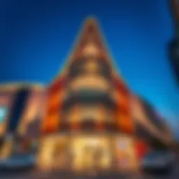 Stunning architectural design of Mirdif City Center