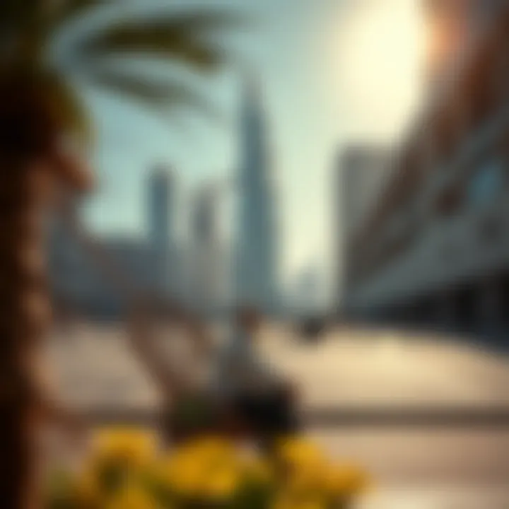 Lifestyle in Business Bay near Oberoi Tower Vibrant lifestyle in Business Bay around Oberoi Tower