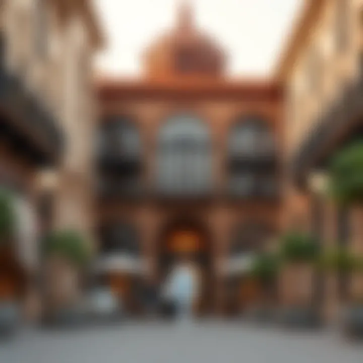 Stunning view of Old Town's unique architecture