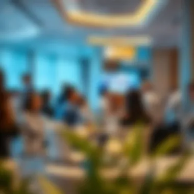 Engaging Networking Opportunities Networking event showcasing remote job opportunities