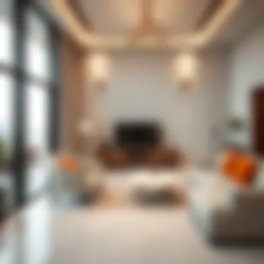 A well-furnished partition room highlighting functionality