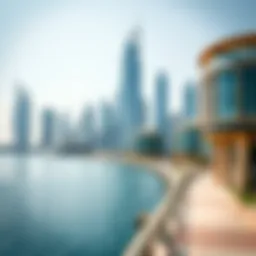 Stunning skyline of Reem Island showcasing modern architecture