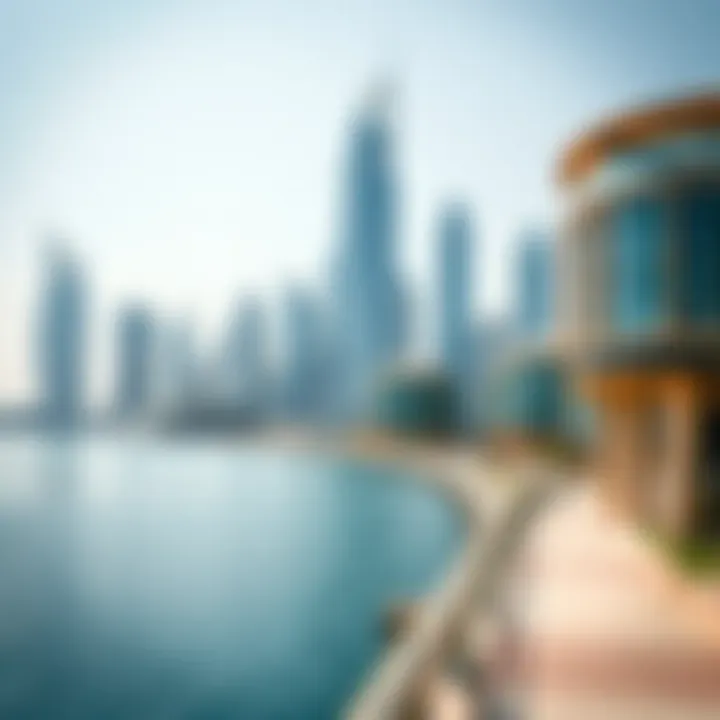 Modern Architecture of Reem Island Stunning skyline of Reem Island showcasing modern architecture