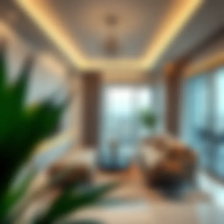 Stylish Apartment Interior in Al Shamkha Modern apartment interior in Al Shamkha