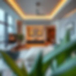 Modern apartment interior in Discovery Gardens