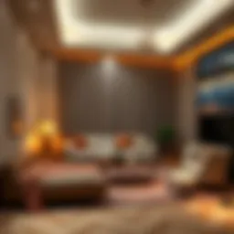 Cozy room setup in Al Barsha