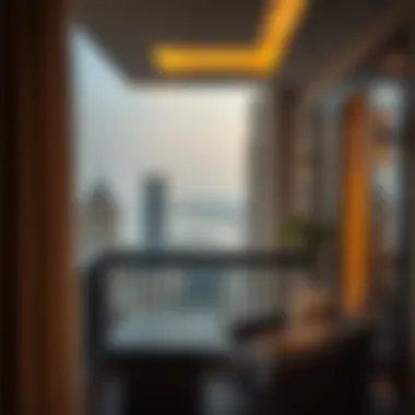 Scenic view from a balcony in Bur Dubai