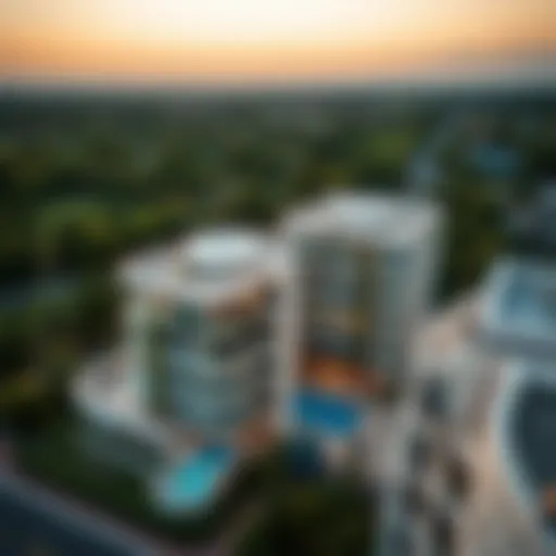 Breathtaking Architecture of Sobha Sapphire Aerial view showcasing the breathtaking architecture of Sobha Sapphire