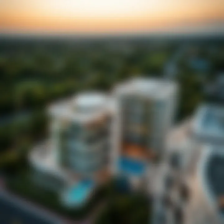 Breathtaking Architecture of Sobha Sapphire Aerial view showcasing the breathtaking architecture of Sobha Sapphire