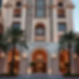 Exterior view of the Al Dalal Building showcasing its architectural design