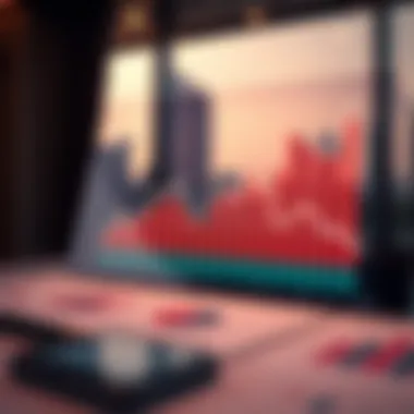 Market Trend Analysis Real estate market analysis graph displaying trends