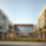 Modern architectural design of Mag Eye Meydan