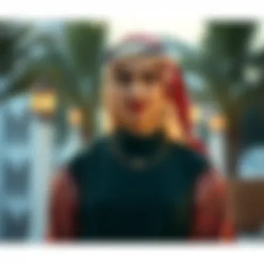 Cultural Elegance in Emirati Attire Traditional Emirati attire showcasing cultural elegance