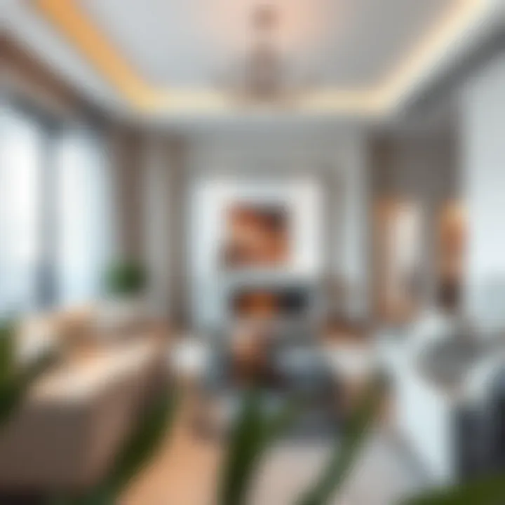 Inviting Interior Space Cozy living room inside a rental villa