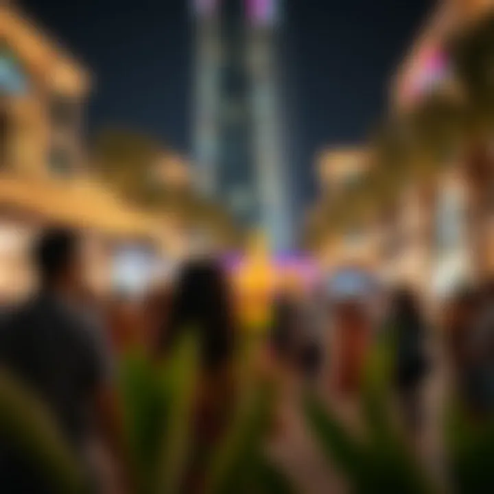 Cultural event at Festival City, highlighting diverse entertainment